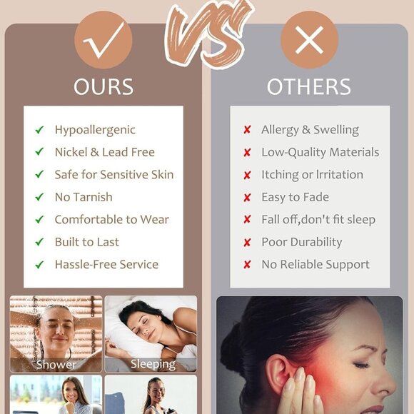 Perfect Gift: 6 Pairs of Hypoallergenic CZ Earrings - 3-8mm in Premium Steel - Picture 8 of 8